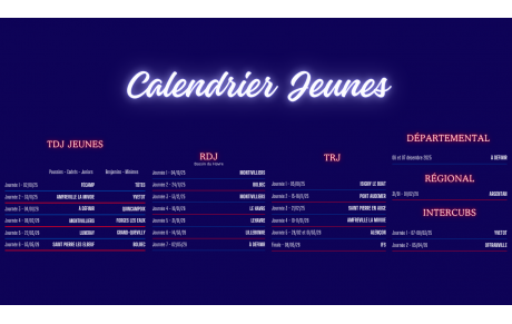 Calendrier Jeunes